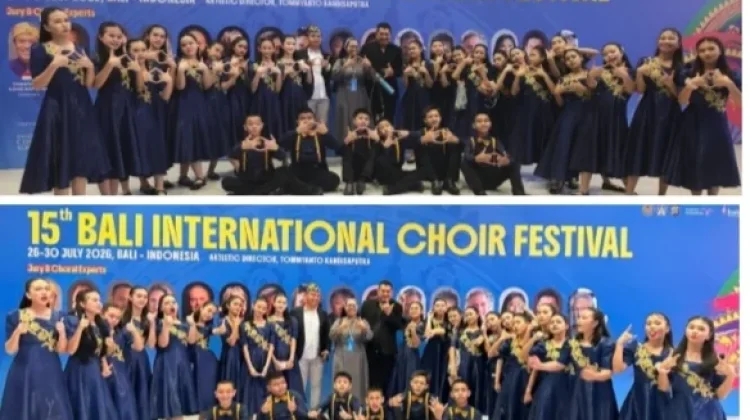 Scola Cantorum Pax Christi Raih Emas di Bali Choir Festival