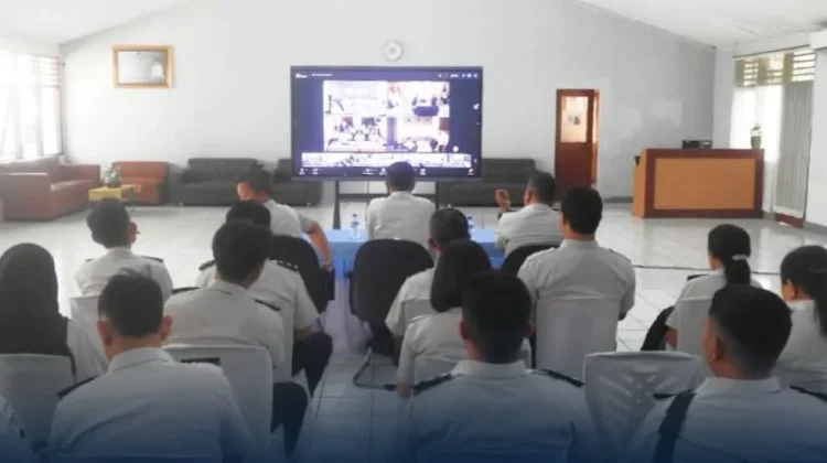 Kanwil Ditjenpas Sulut Ikuti Pengarahan Dirjen Pas Perkuat Kinerja Jajaran