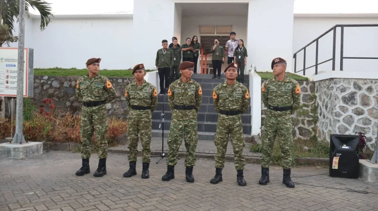 Lima Taruna AKMIL Jalani Bhakti Taruna di Minahasa, Kodim 1302 Beri Pendampingan