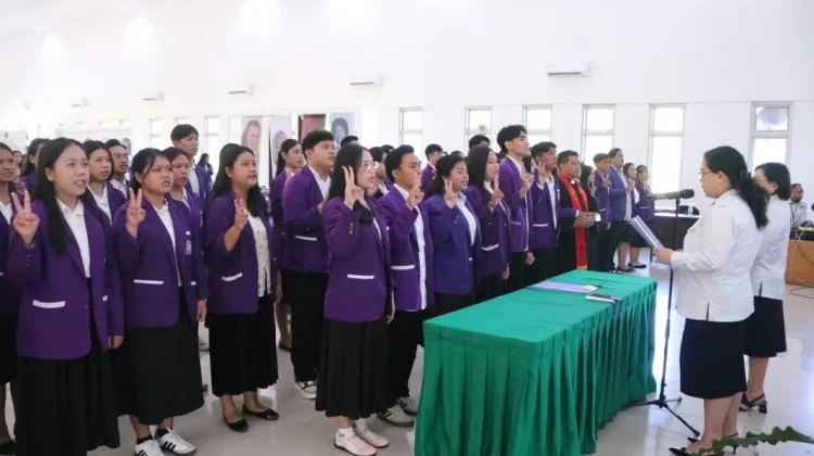 IAKN Manado Kukuhkan Pengurus BEM, DPM, dan UKM Periode 2026–2027
