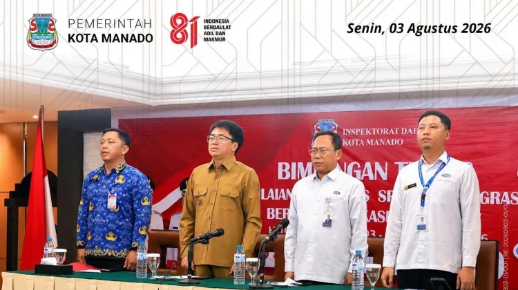 Wali Kota Manado Buka Bimtek Penilaian Maturitas SPIP Terintegrasi