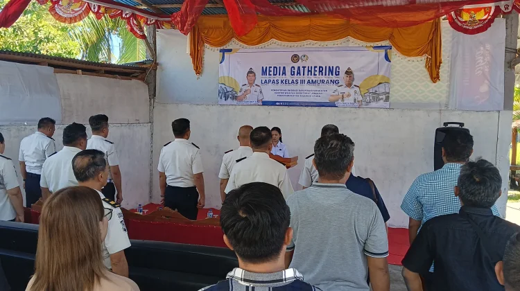 Media Gathering Kanwil Dirjenpas Sulut dengan Wartawan di Lapas Amurang