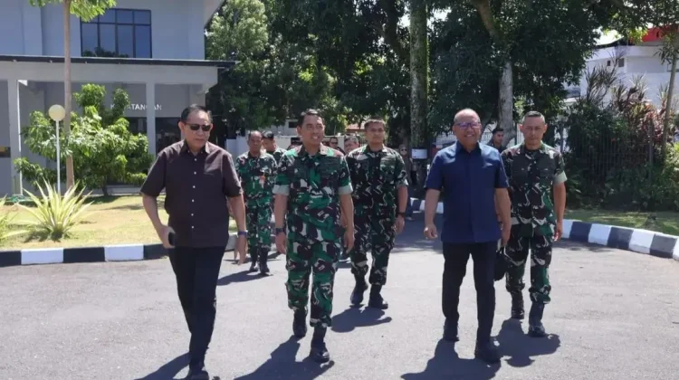 Danlanud Sam Ratulangi Perkuat Sinergi dengan Gubernur Gorontalo