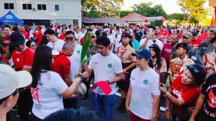 Pemkab Minut Awali Rangkaian HUT ke-81 RI dengan Jalan Sehat dan Peluncuran YCAF