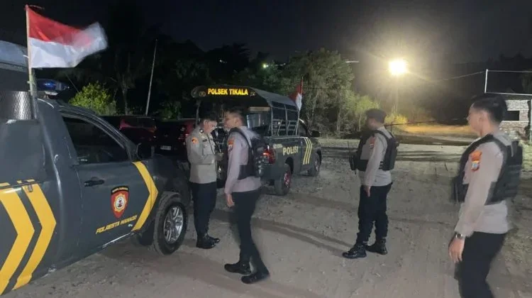 Pastikan Kamtibmas Terjaga, Sat Samapta Polresta Manado Gencarkan Patroli