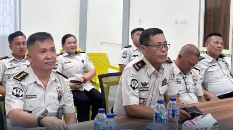 Kanwil Ditjenpas Sulut Ikuti Penyerahan LHP BPK Tahun 2025 secara Virtual