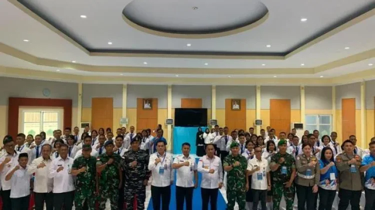 Kakanwil Kemenkum Sulut Hadiri Pembukaan Pemusatan Diklat Paskibraka