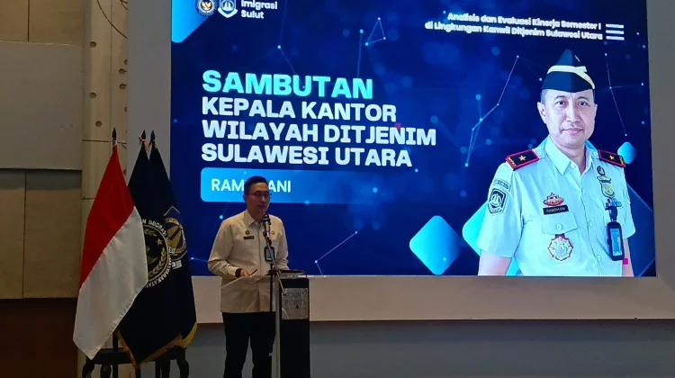 Kanwil Ditjenim Sulut Gelar Anev Semester I T.A 2026