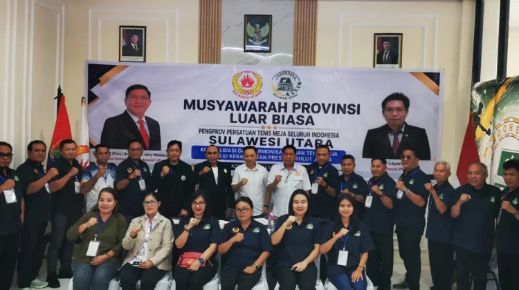 Alfrets Steven Rumawas Resmi Terpilih Ketua PTMSI SULUT Periode 2026–2030