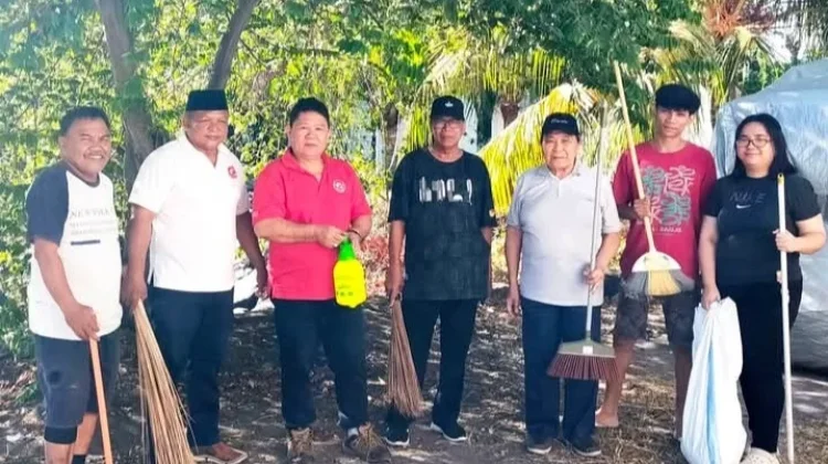 BKSAUA Gelar Kerja Bakti di God Bless Park, Ajak Warga Jaga Kebersihan Kota