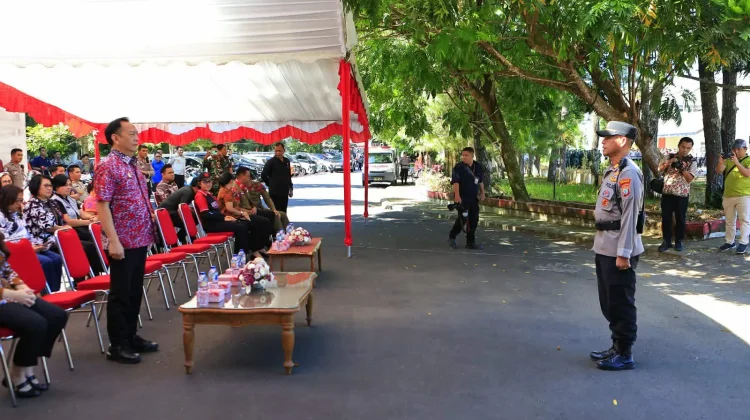 Polres Tomohon Gelar Apel Pasukan, Siap Amankan TIFF 2026