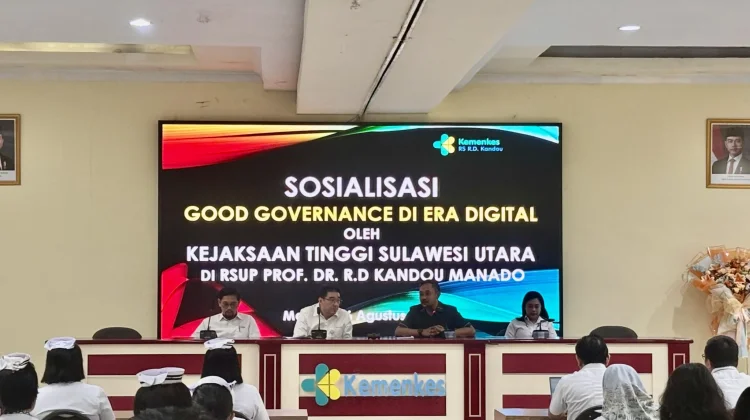 RSUP Kandou Perkuat Good Governance, Kejati Sulut Paparkan Regulasi Hukum