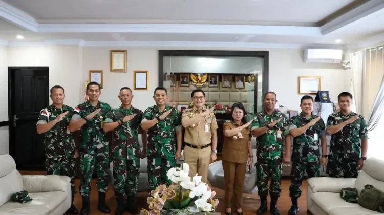 Danlanud Sam Ratulangi Pererat Sinergi Dengan Pemkab Minut