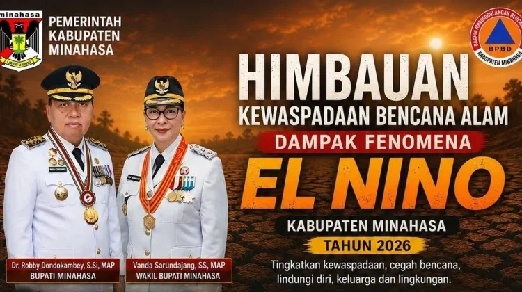 Pemkab Minahasa Tingkatkan Kewaspadaan Hadapi Dampak El Nino