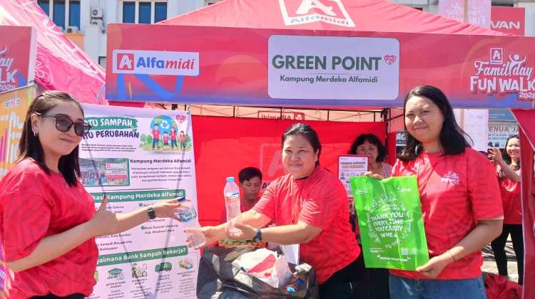 Green Point, Alfamidi Family Day Fun Walk Ajak Peserta Peduli Lingkungan