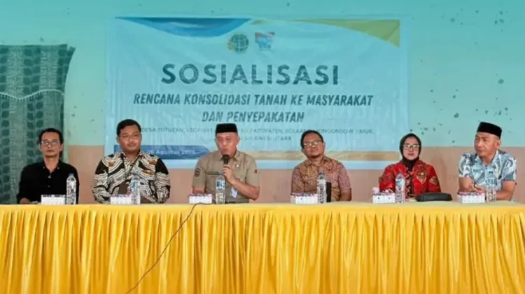 BPN Sulut Sosialisasi Perencanaan Konsolidasi Tanah