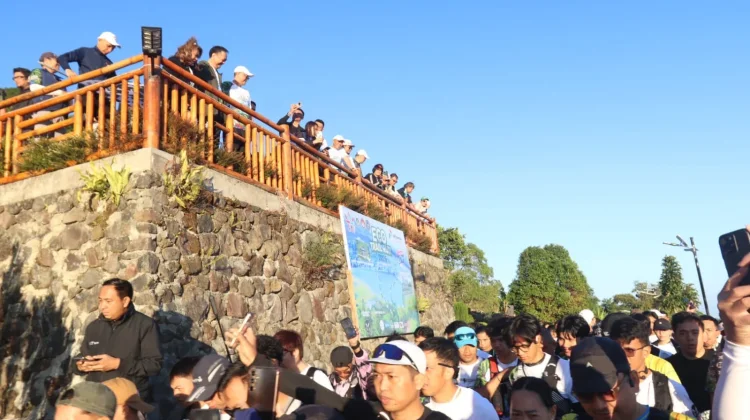 Ratusan Peserta Ikuti Eco Trail Run TIFF, Senduk Apresiasi Dukungan PGE
