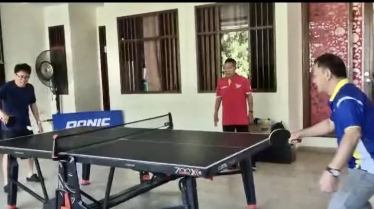 Alfrets Temui Andrei, Awali Kepemimpinan PTMSI Sulut dengan Kebersamaan