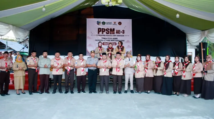 Perkemahan Pramuka Syar'i Madrasah (PPSM) Kabupaten Boltara ke III Resmi Dibuka