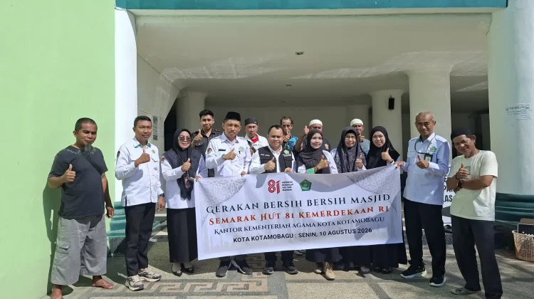 Kegiatan GEBER MAS Kemenag Kotamobagu, Semarakkam HUT RI ke-81