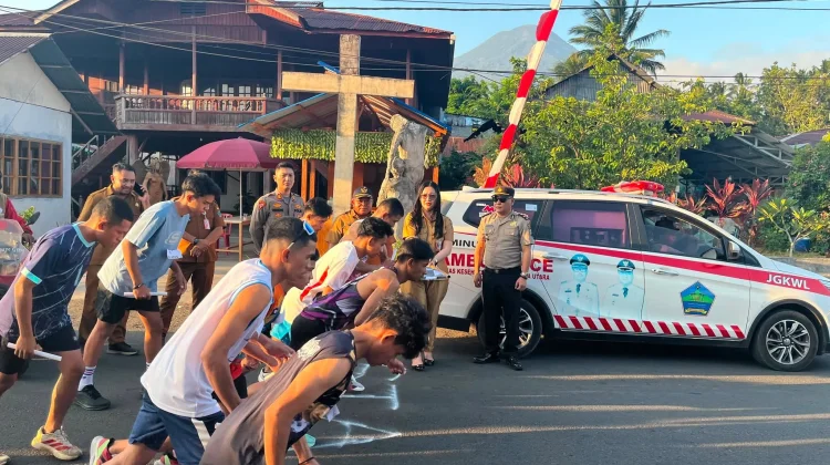 Kecamatan Kauditan Gelar Lomba Lari Estafet, Ini Pemenangnya