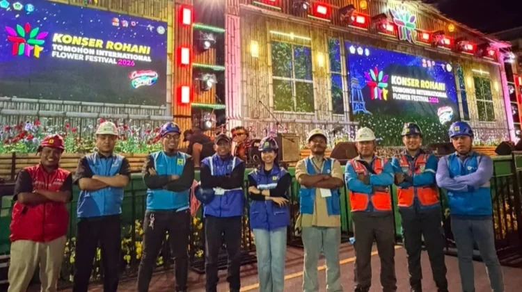 PLN Sukses Dukung Ajang Tomohon International Flower Festival 2026