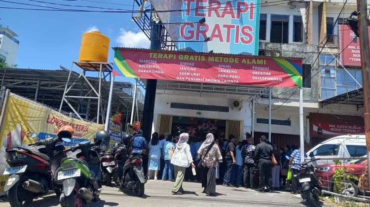 Lucky Therapy Hadir di Manado Tawarkan Terapi Alami Gratis