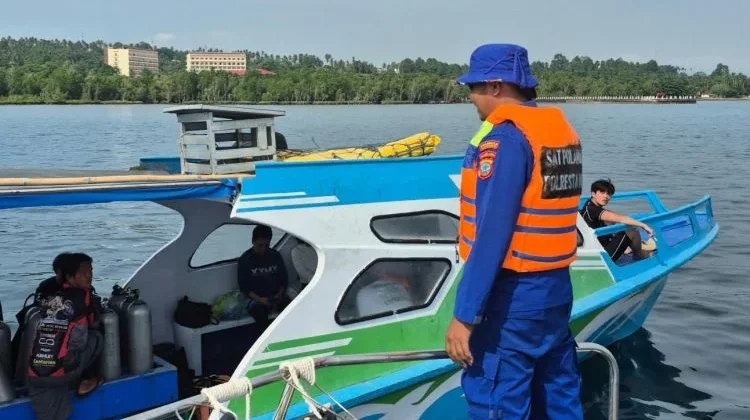 Satpolairud Polresta Manado Intensifkan Patroli Perairan