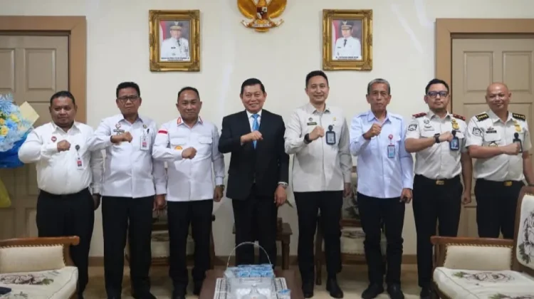 Sinergi Penegasan Status Kewarganegaraan, Kakanwil Ditjenim Sambangi Wagub Sulu