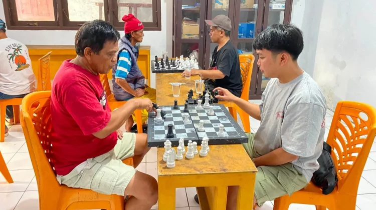 Sambut HUT RI 2026, Pemdes Klabat Gelar Lomba Catur