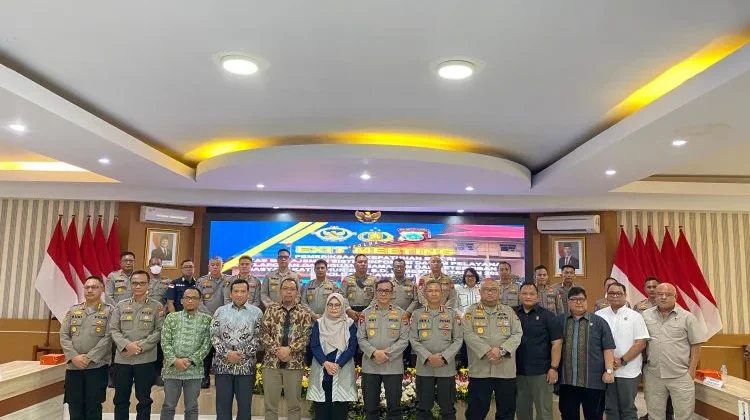 Kapolresta Manado Ikuti Exit Meeting Pemeriksaan BPK RI