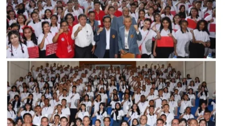 Plt Rektor Unsrat Pantau Pelaksanaan PKKMB di Fakultas