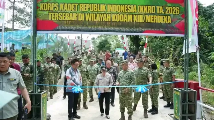 Jembatan Garuda Armco Diresmikan, Ekonomi Warga Minahasa Didorong