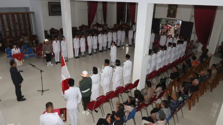 Caroll Senduk Kukuhkan 36 Paskibraka Tomohon 2026
