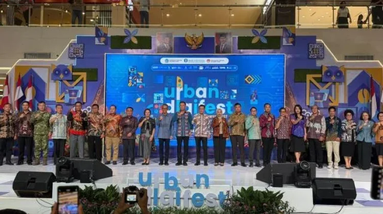 Kanwil Kemenkum Sulut Hadiri Acara Puncak Urban Digifest 2026