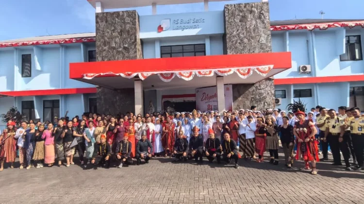 HUT ke-81 RI, RS Budi Setia Langowan Tampilkan Keberagaman