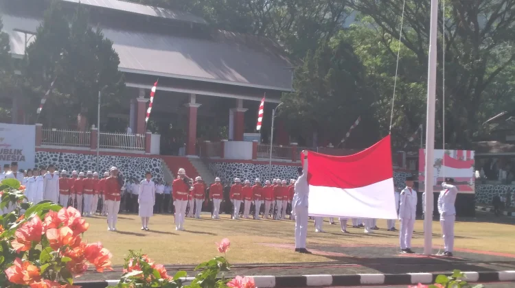 Pemkab Minut Gelar Upacara Bendera dalam Rangka HUT ke 81 RI Tahun 2026