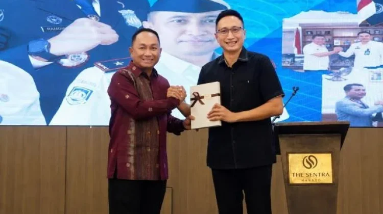 Kakanwil Kemenkum Sulut Hadiri Momen Perpisahan Kakanwil Ditjen Imigrasi Sulut