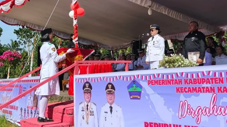 Kecamatan Kauditan Sukses Gelar Upacara Memperingati HUT RI ke 81 Tahun