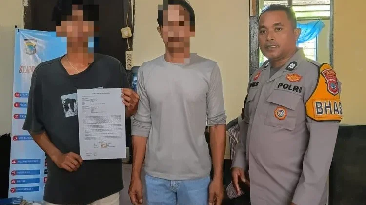 Polsek Wori Mediasi Kasus Penganiayaan, Kedua Pihak Bertikai Sepakat Damai