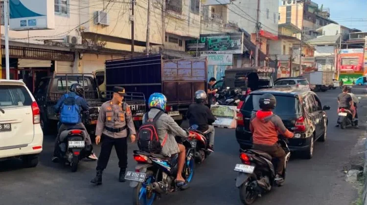 Polsek Wenang Tindak 54 Knalpol Brong dalam Operasi Penindakan Kasat Mata