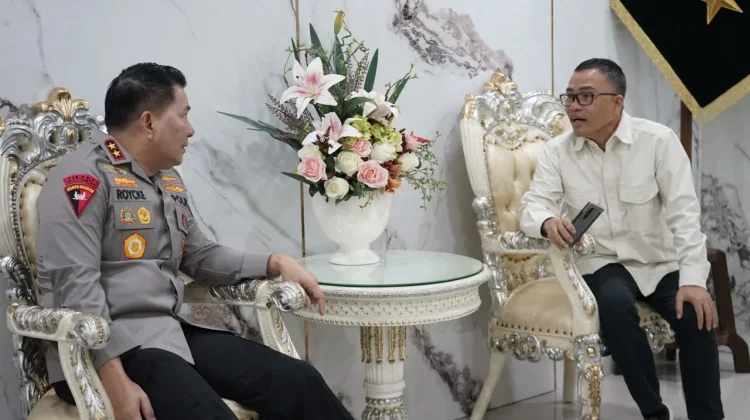 Senator DPD RI Stefanus BAN Liow Berdiskusi dengan Kapolda Sulut