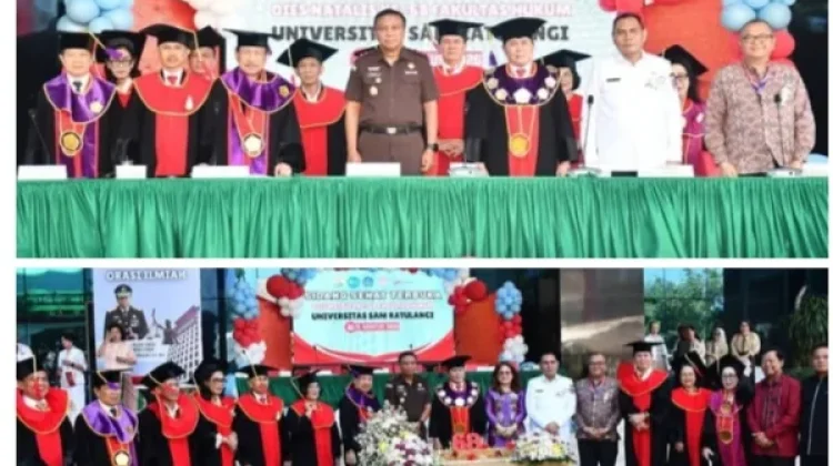 FH Unsrat Rayakan Dies Natalis ke-68, Perkuat Reputasi Akademik