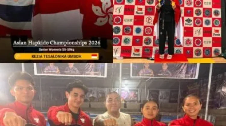 Atlet Sulut Raih Emas dan Perak di Asian Hapkido Championship