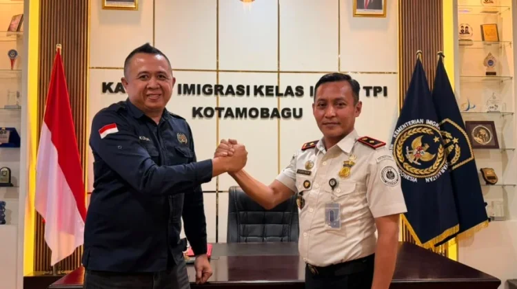 PWI Kotamobagu dan Imigrasi Perkuat Sinergi