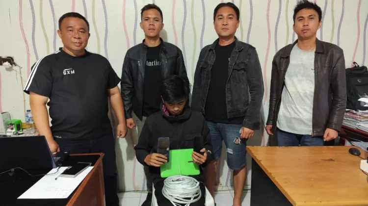 Polsek Tomohon Tangkap Pelaku Pencurian di Talete