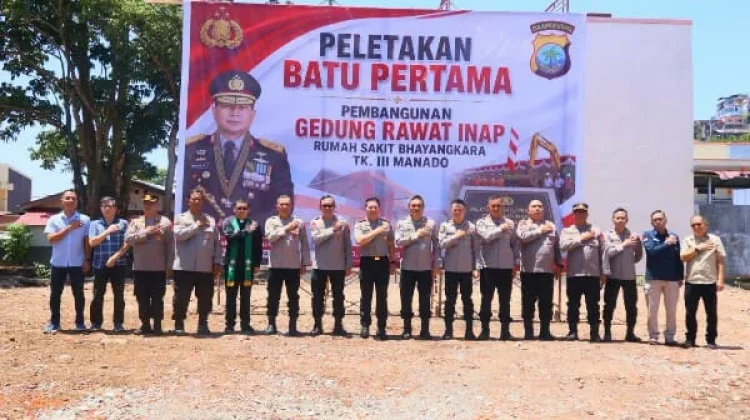 Polda Sulut Bangun Gedung Rawat Inap RS Bhayangkara Manado