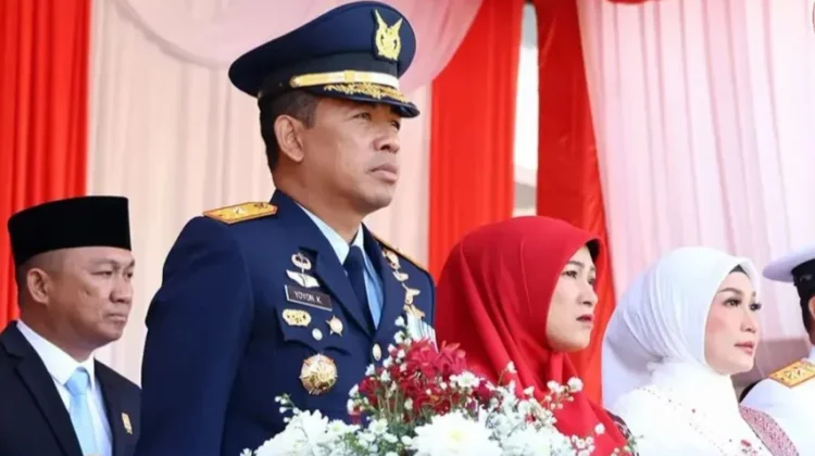 Danlanud Sam Ratulangi Hadiri Upacara Bendera HUT Ke-81 Kemerdekaan RI