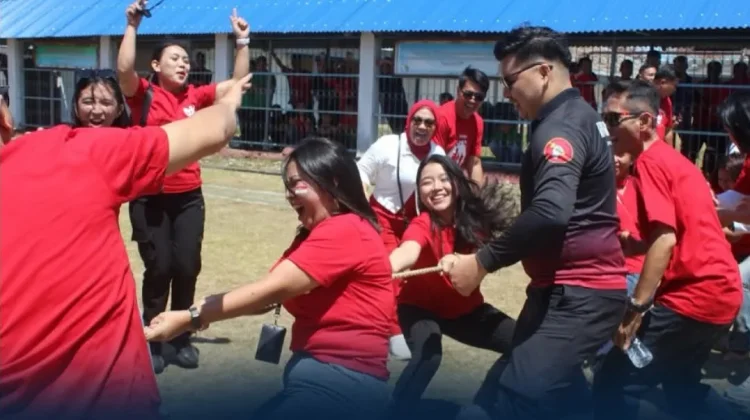 Meriahkan HUT RI ke-81, Kanwil Ditjenpas Sulut Gelar Lomba Tradisional
