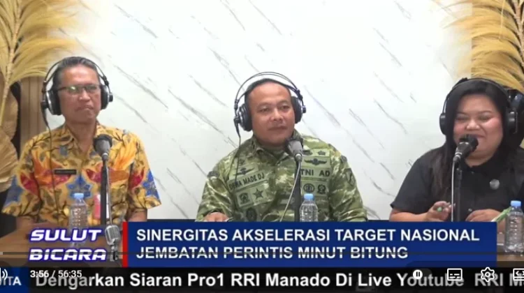 Kodim Bitung: Jembatan Perintis Dibangun Berdasarkan Geografis dan Kebutuhan